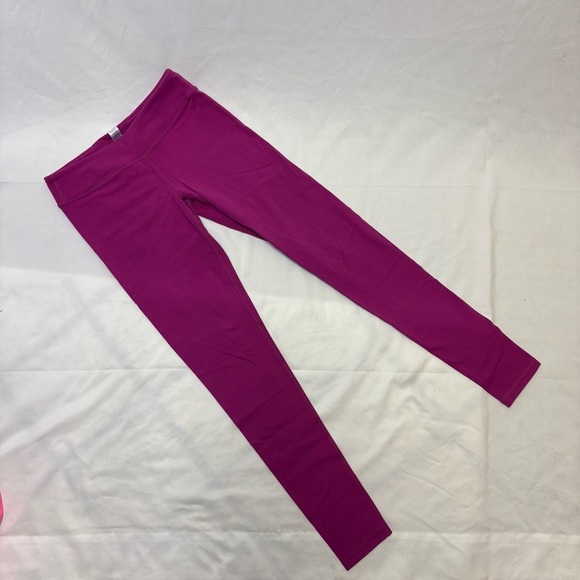 Ivivva Girls 14 Three Piece Bundle Leggings Tank Capri Pants Pink Purple Bright - Picture 2 of 6